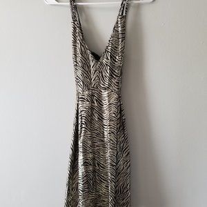 Gorgeous Charlotte Russe Mini Dress, Crosses in Back, Size Large